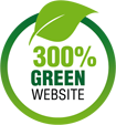 300% green website