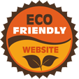 GreenGeeks seal saying: 'Eco-friendly website'